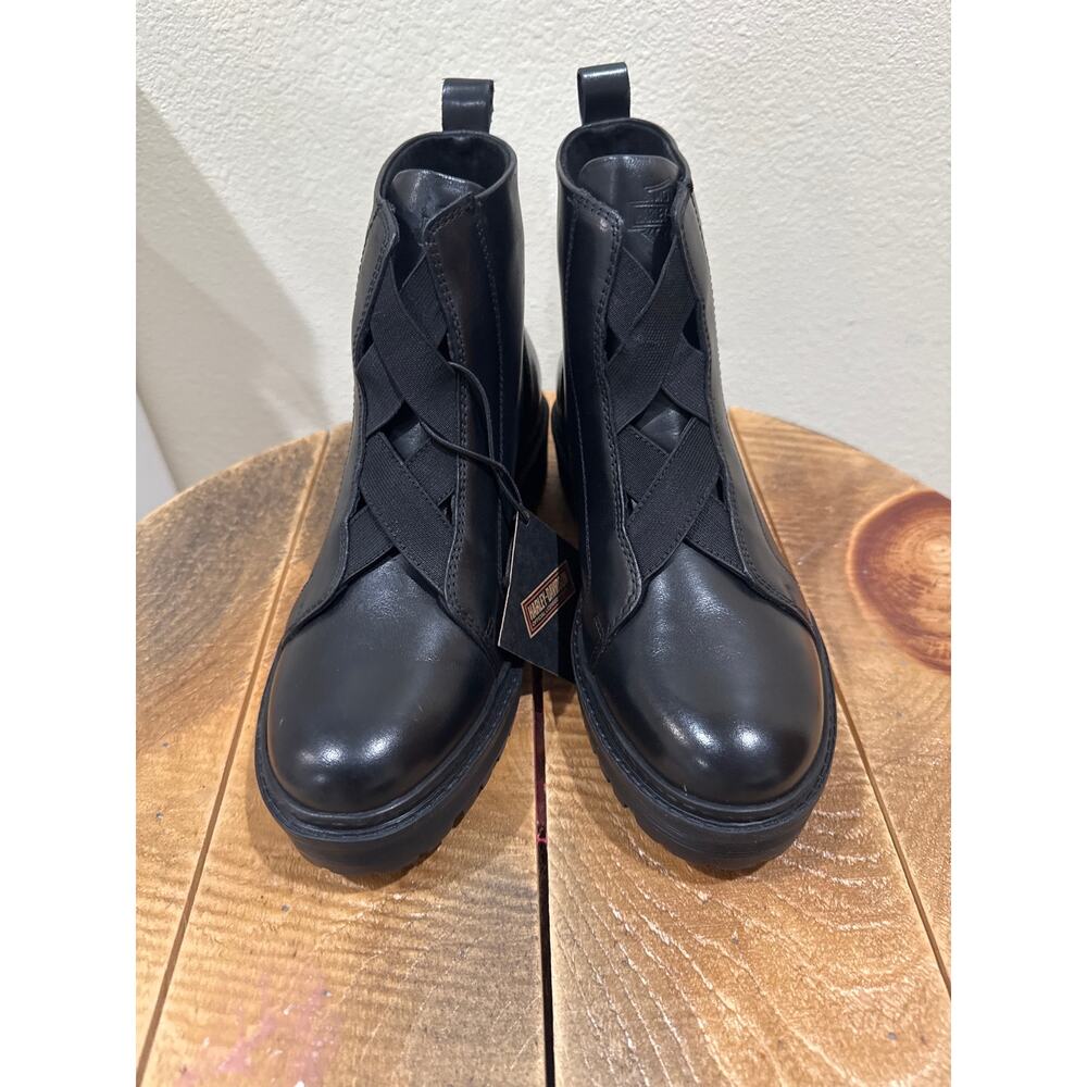 Harley-Davidson Women's Carney Elastic Ankle Boots, size7 new - Picture 2 of 10